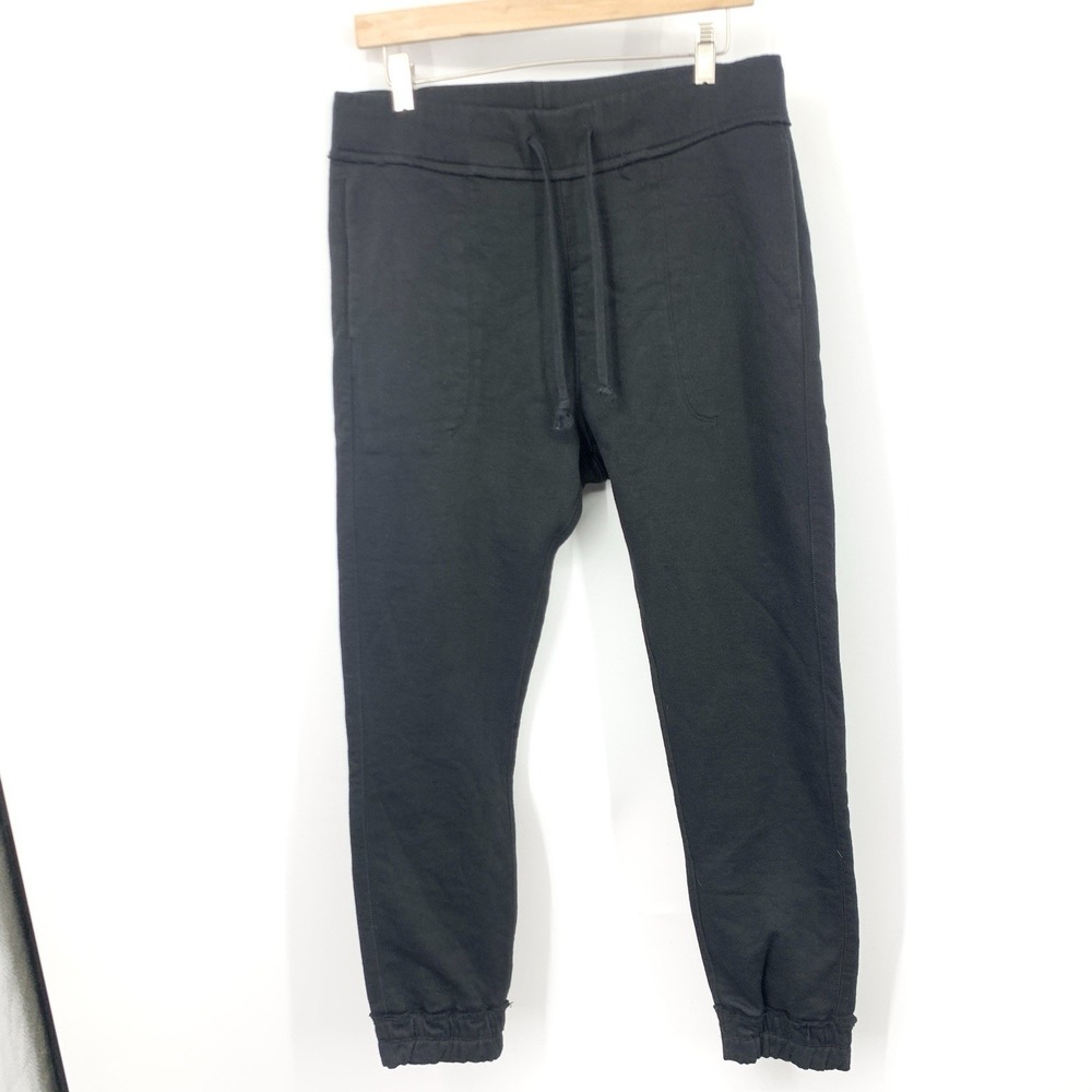 Nonnative Men Size 3 Medium Pants‎ Black Slim Fit Jogger Sweatpants NN-P2773